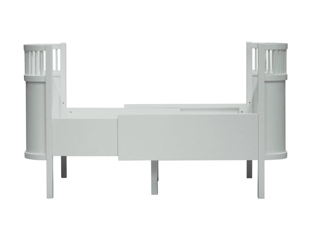 Das Sebra Bett Baby & Junior, dunkelgrau Farbe Dunkelgrau