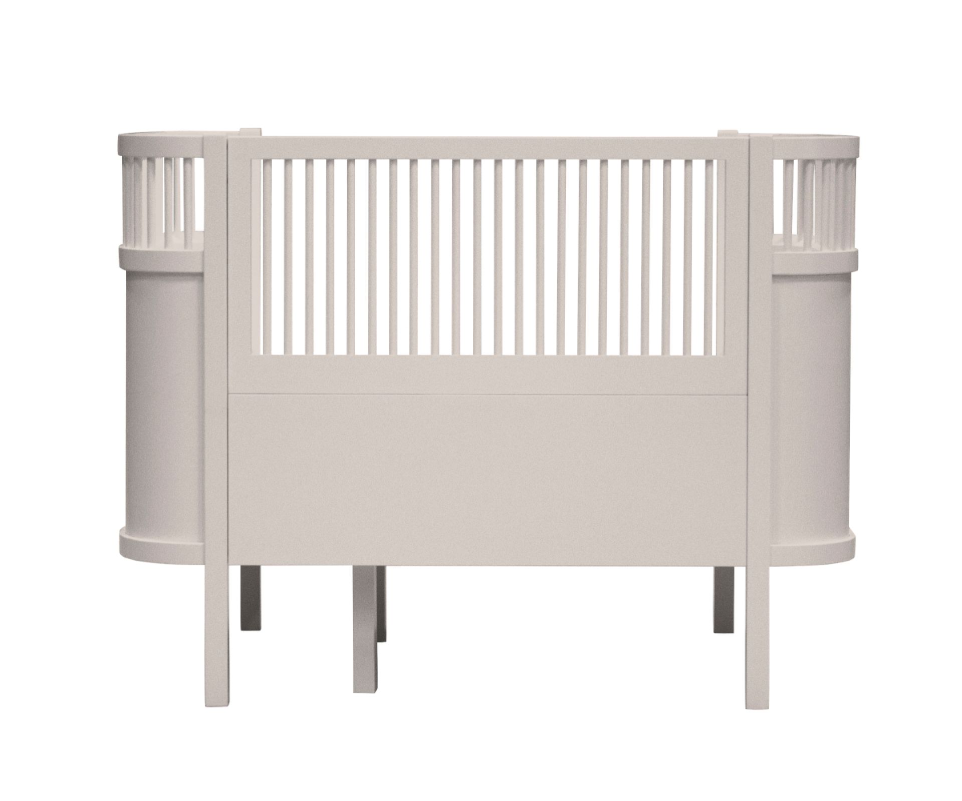 Das Sebra Bett Baby & Junior, weiß Farbe Weiß