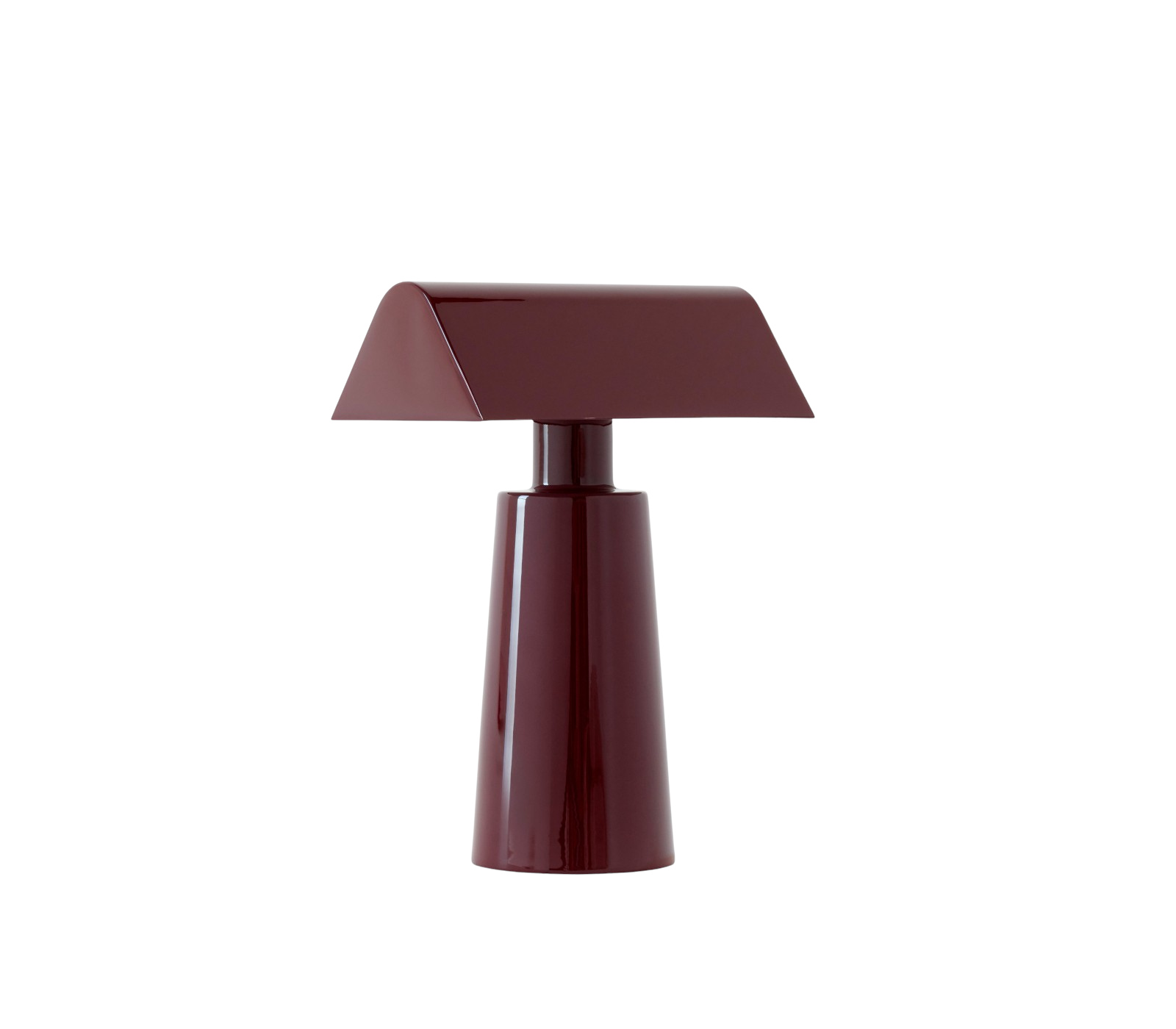 Caret MF1 LED Akku Tischleuchte, dark burgundy