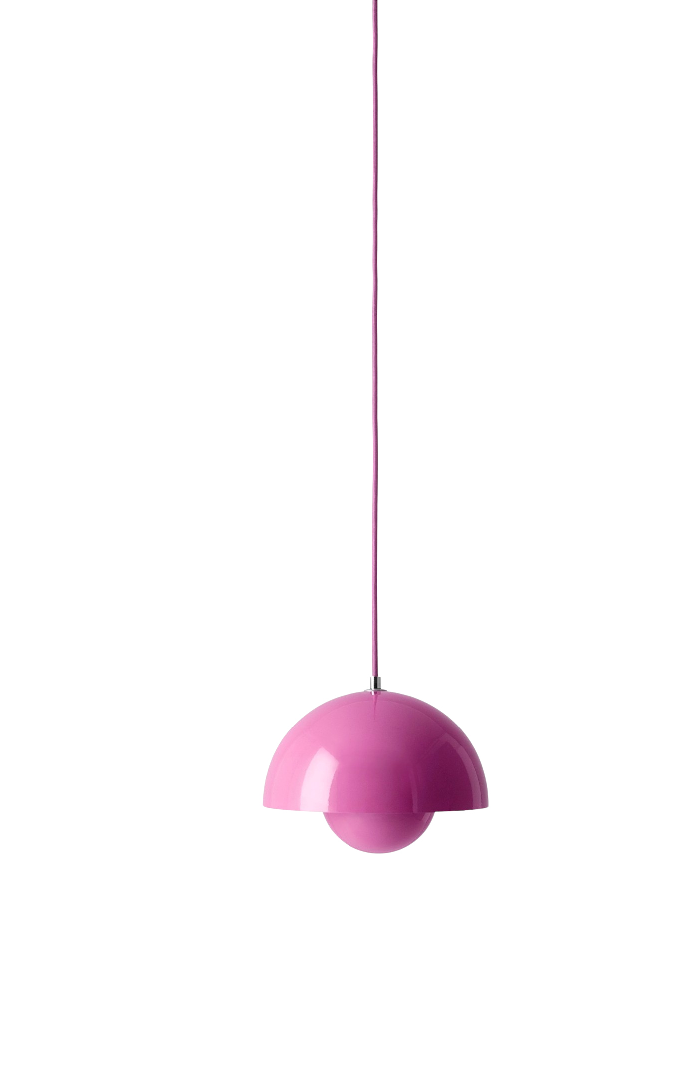 Flowerpot VP1 Pendelleuchte, tangy pink