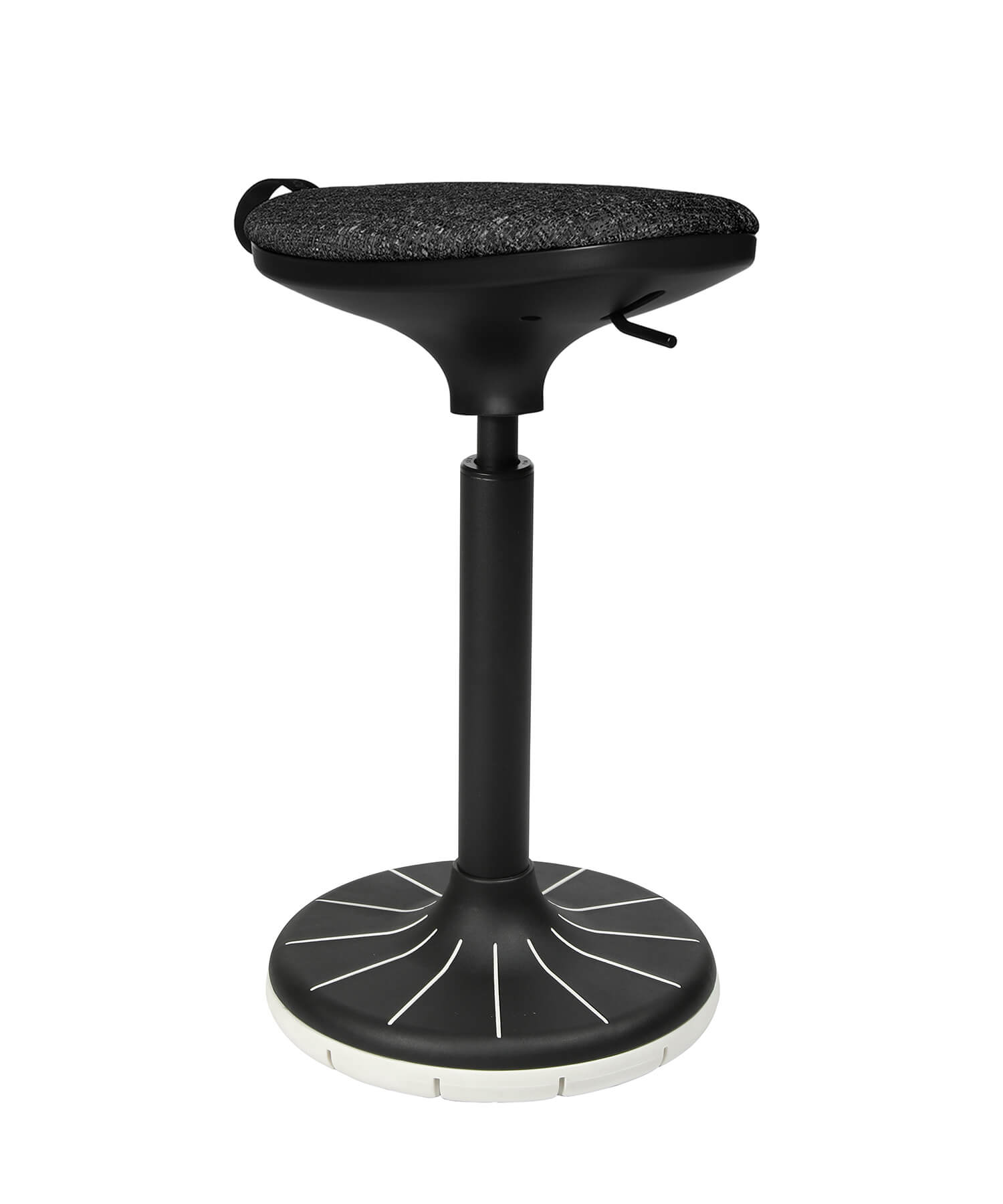 W3 Stool Sitz- und Stehhocker, schwarz