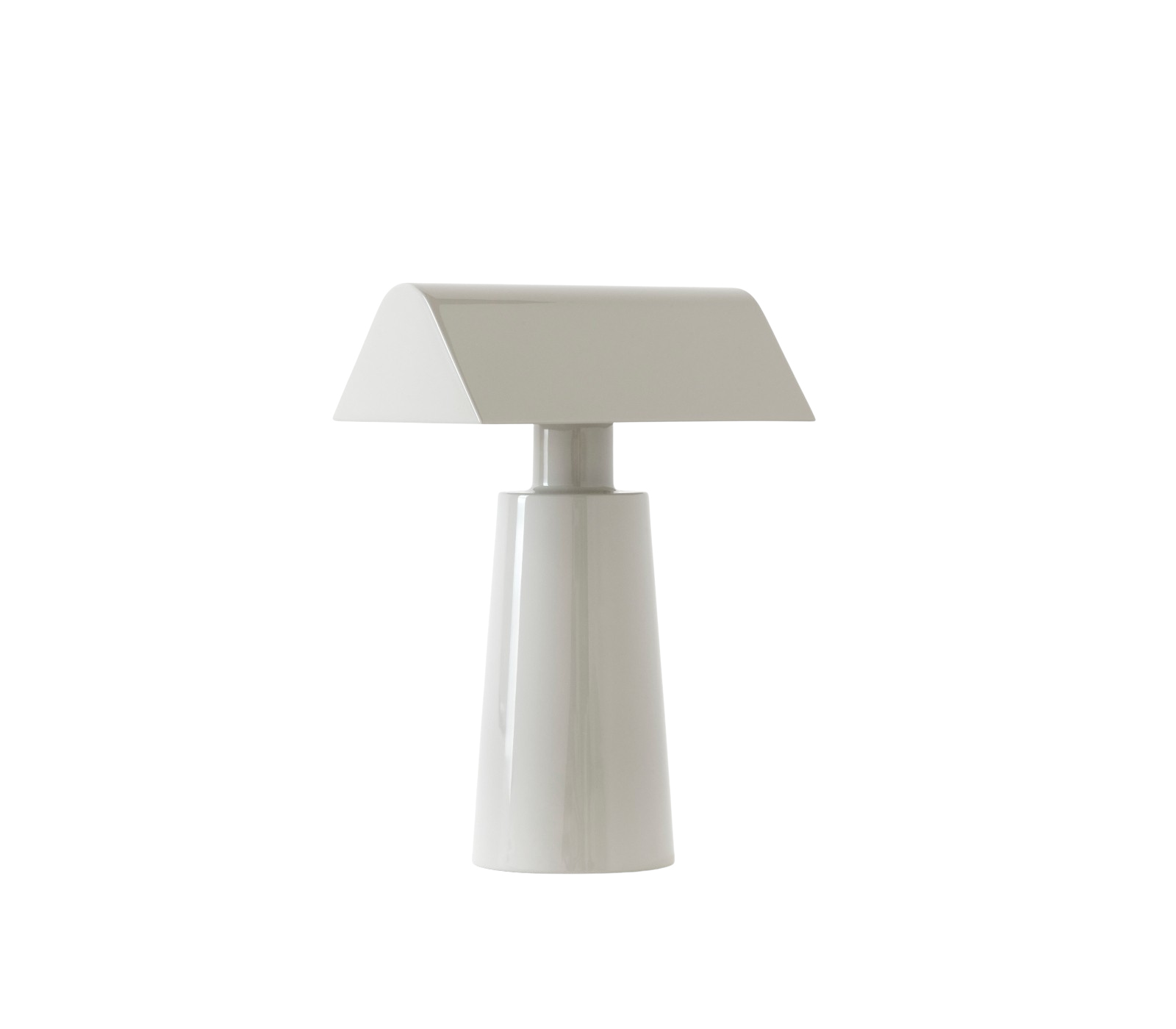 Caret MF1 LED Akku Tischleuchte, silk grey