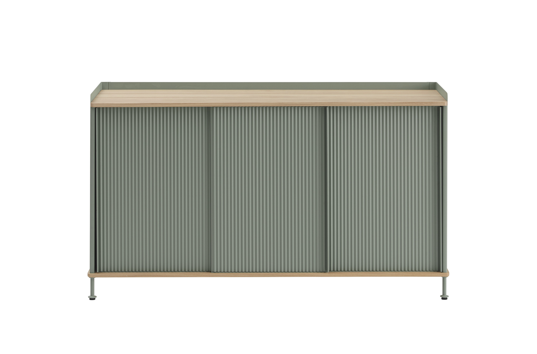 Enfold Sideboard, 148 x 85 cm, eiche geölt / grau