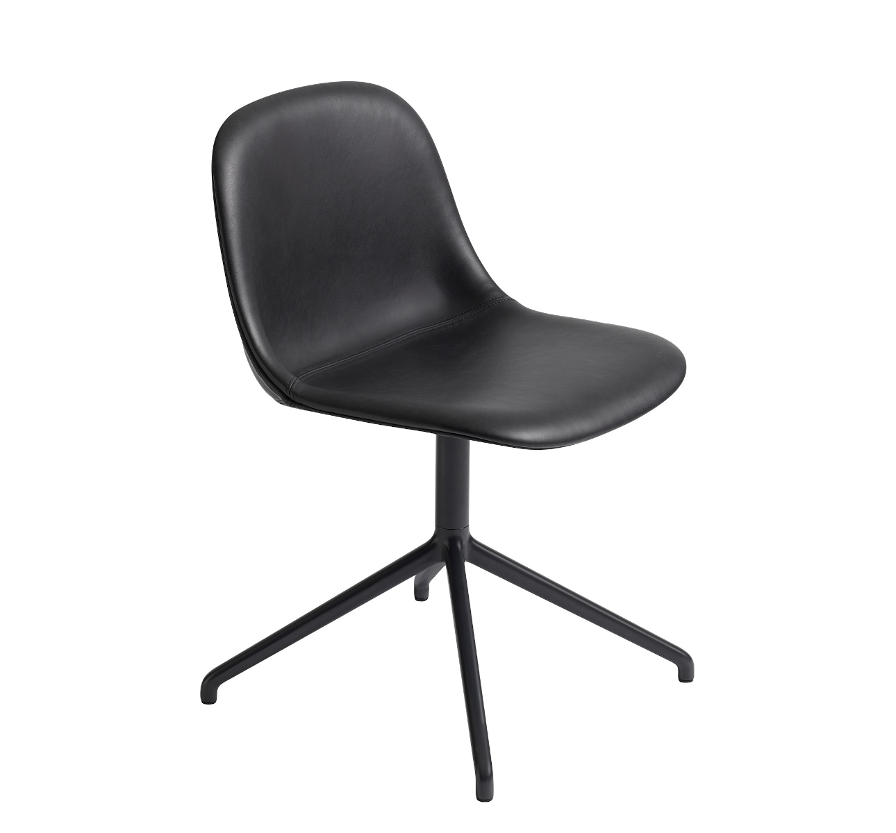 Fiber Side Chair, swivel base, remix 433 / grau