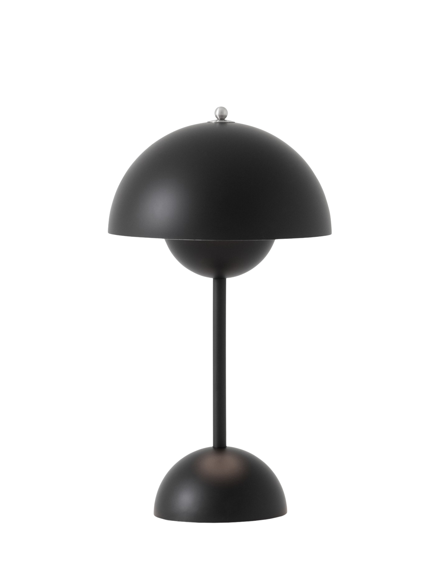 Flowerpot VP9 LED Akku Tischleuchte, dark plum