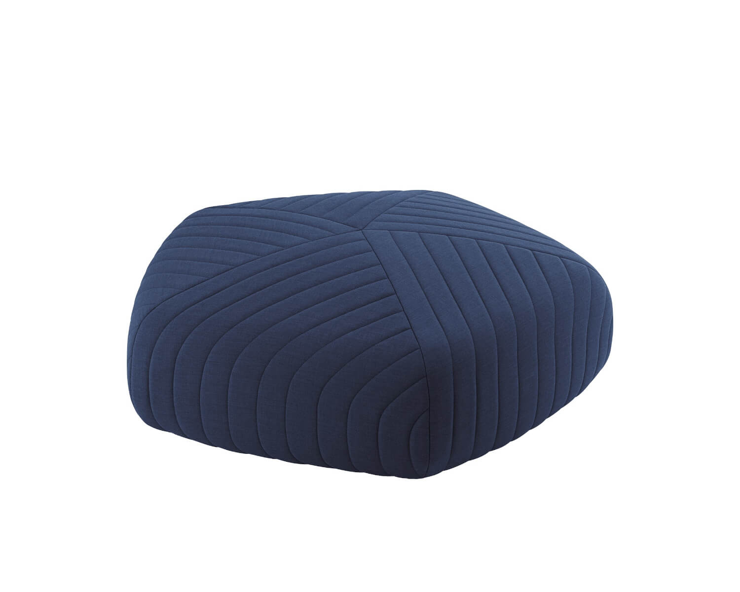 Five Pouf, extra large, planum 711