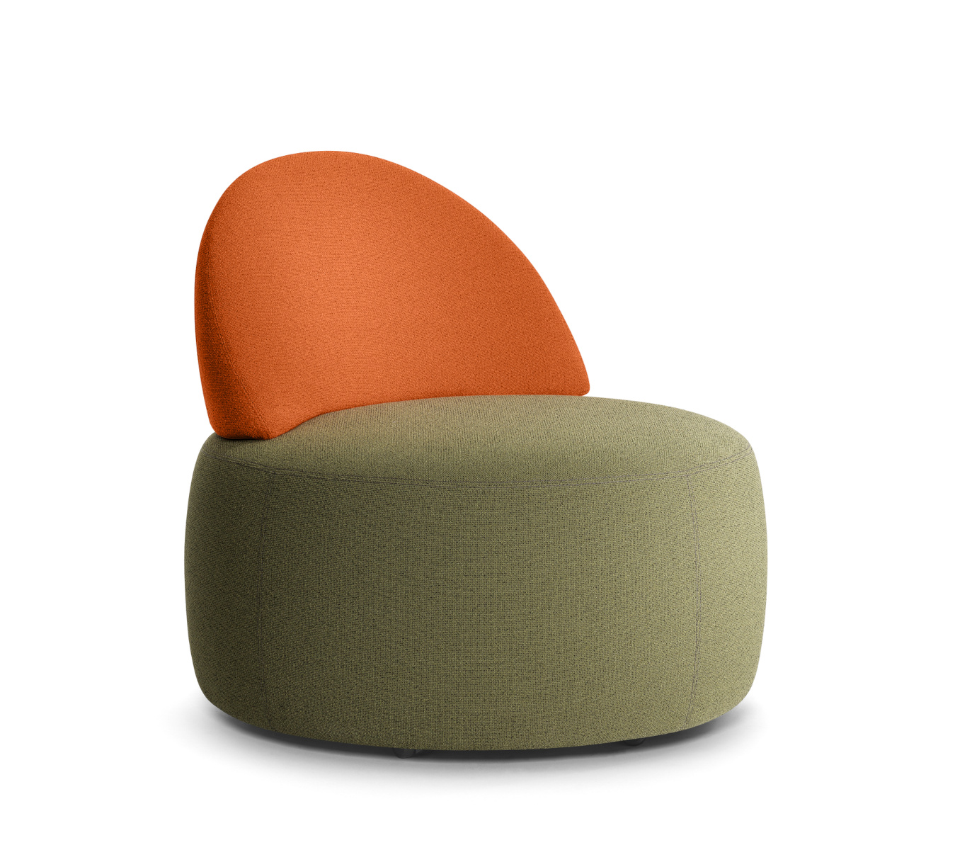 Incycle Pouf mit Rückenlehne