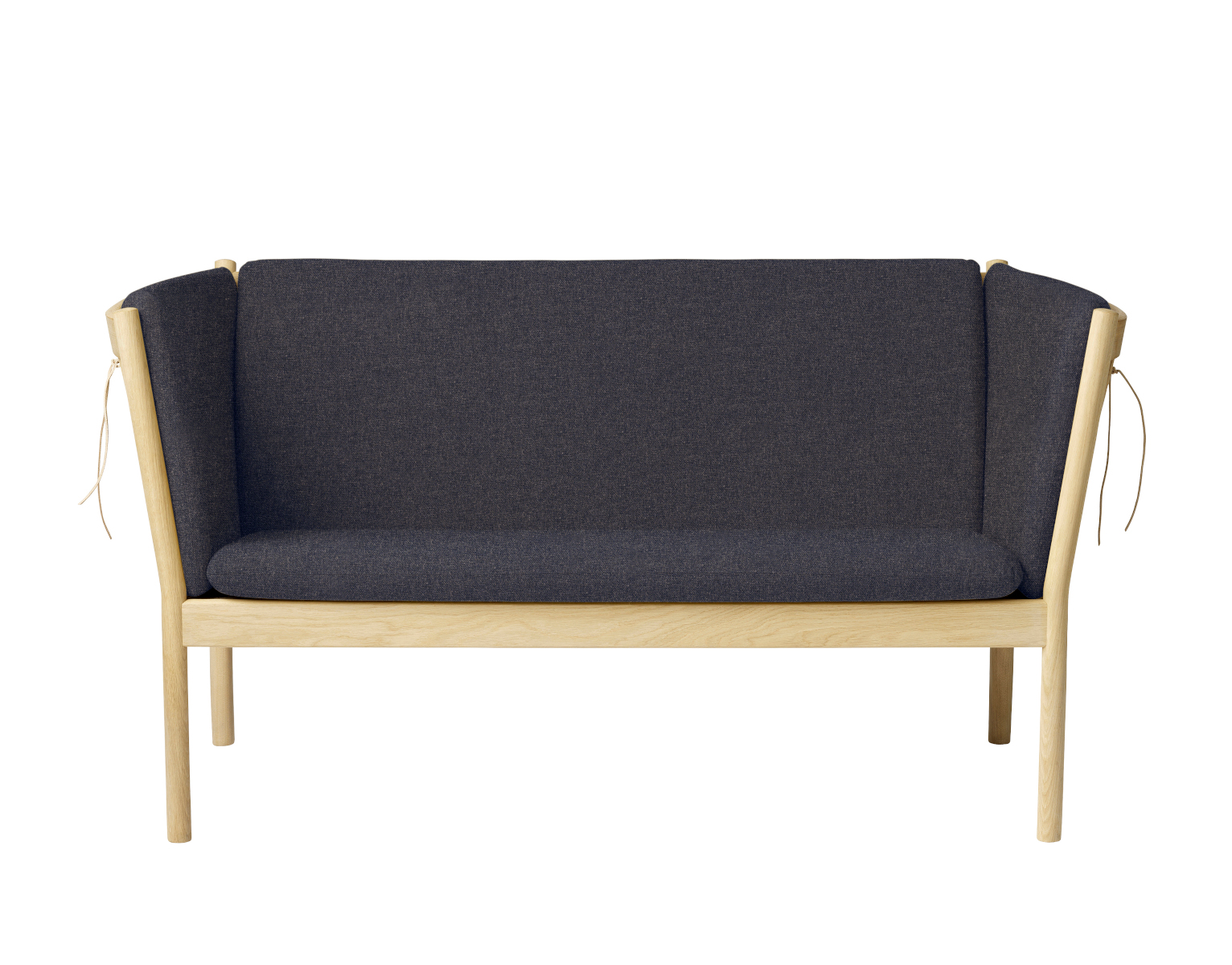 J148 Sofa 2-Sitzer, eiche natur / anthrazitgrau