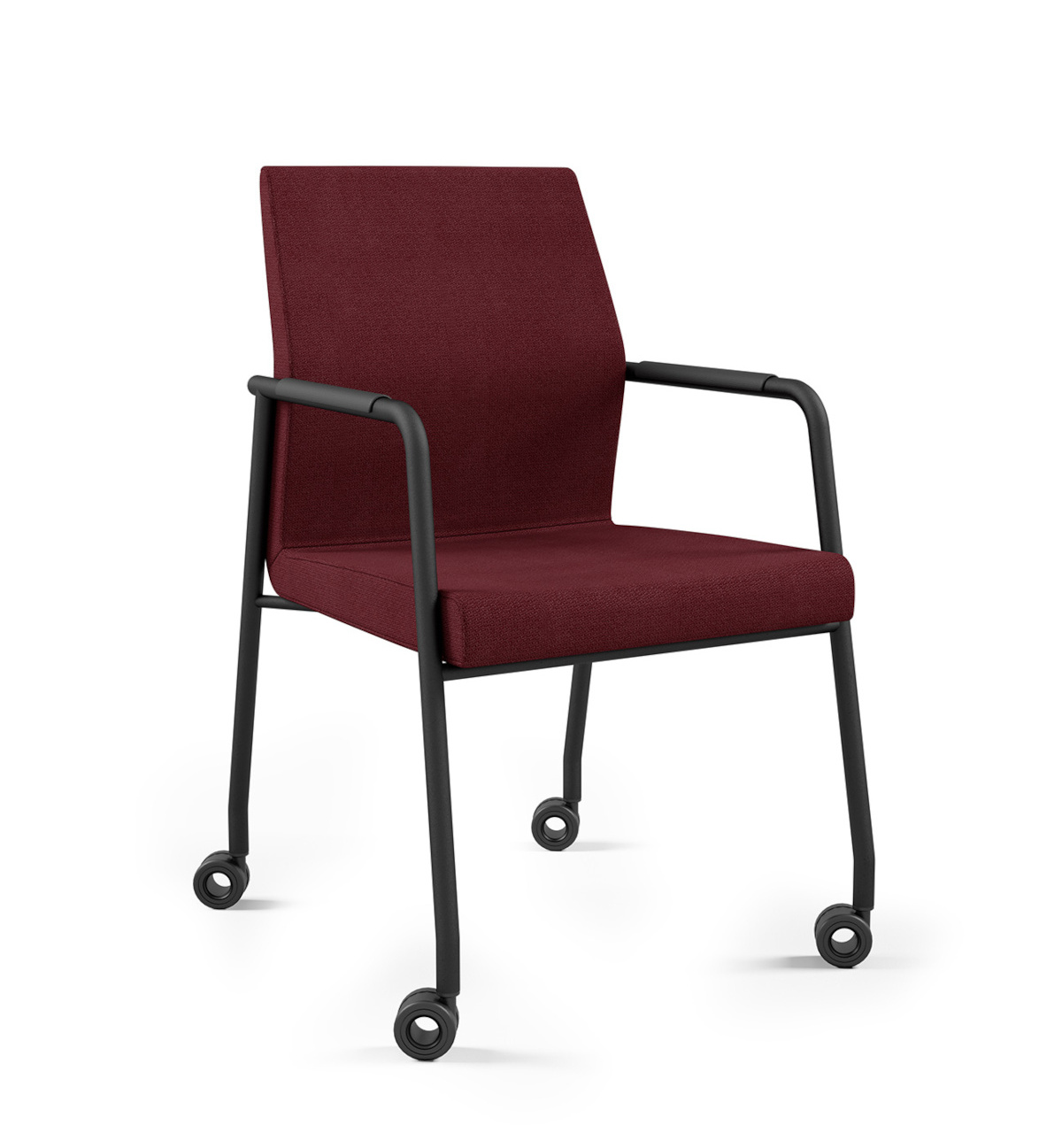 AcosPro 30HC Sessel, 4-Fuß mit Rollen, Armlehnen, nicht stapelbar