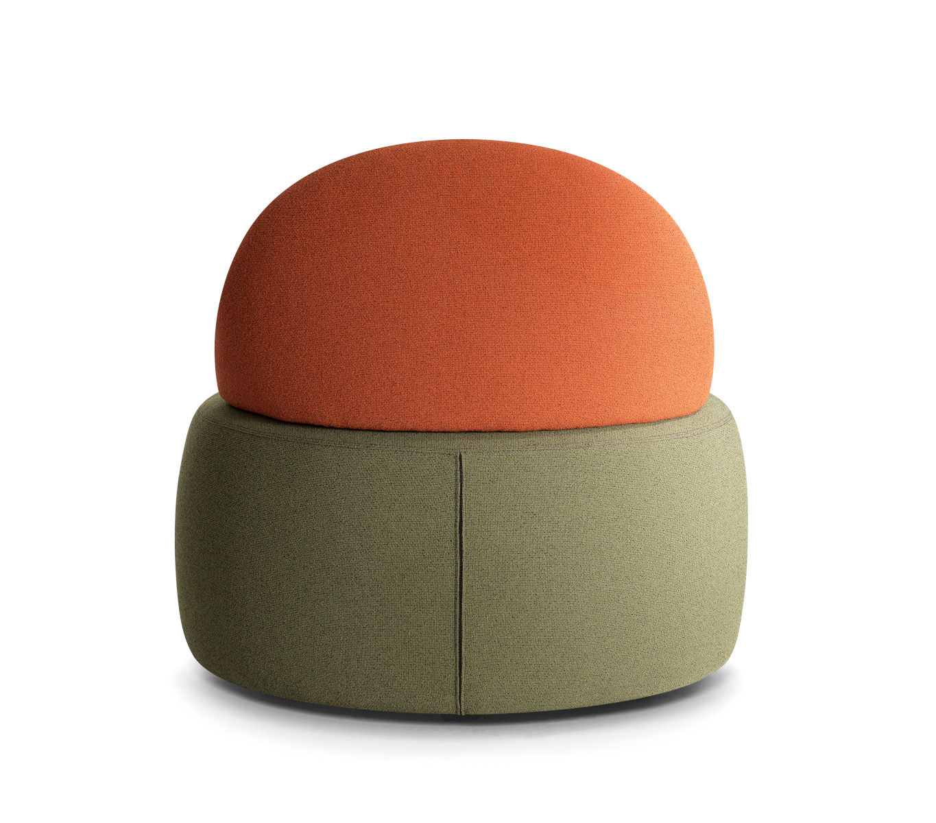 Incycle Pouf mit Rückenlehne