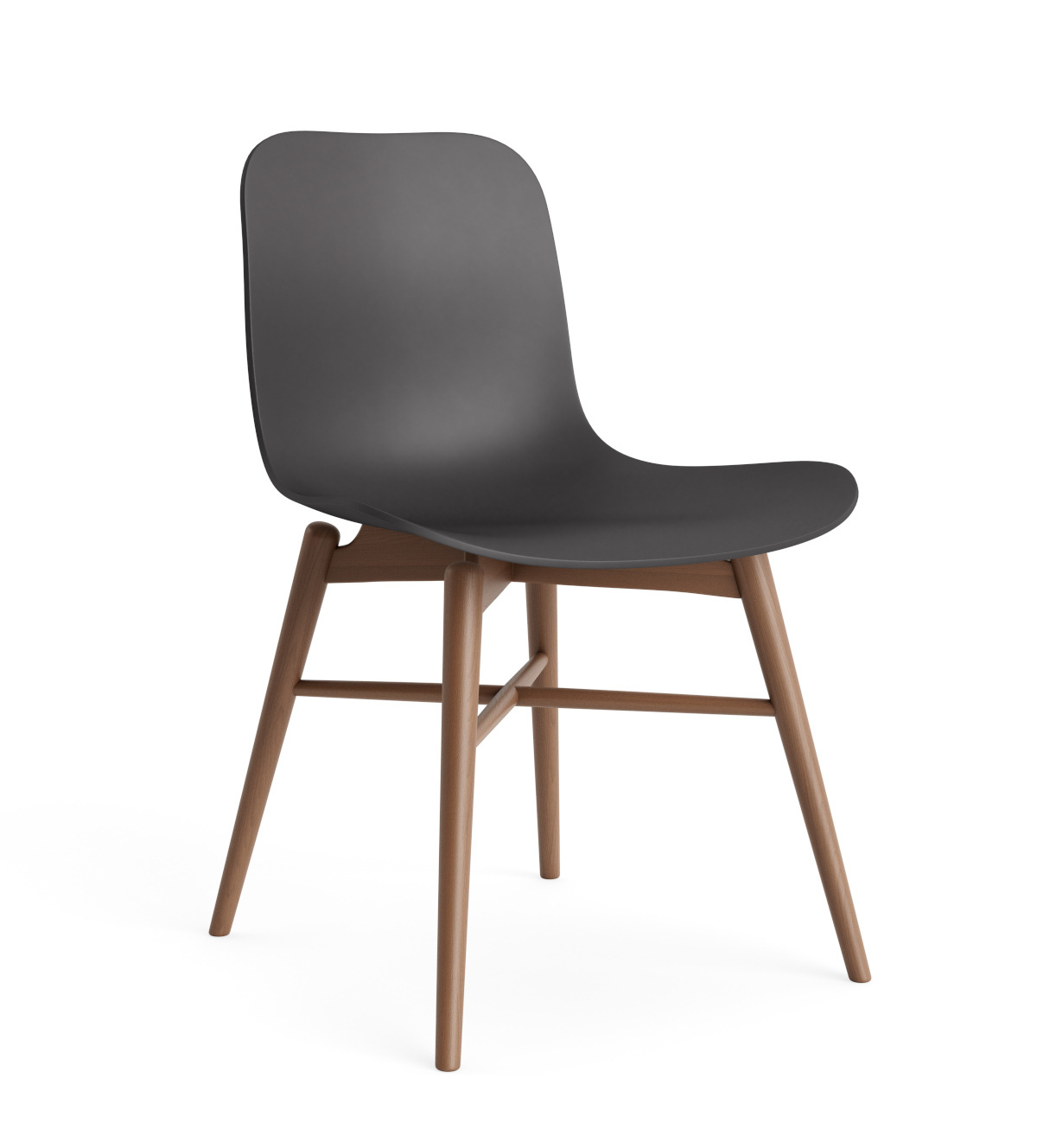 Langue Chair Wood, eiche geräuchert / ecru