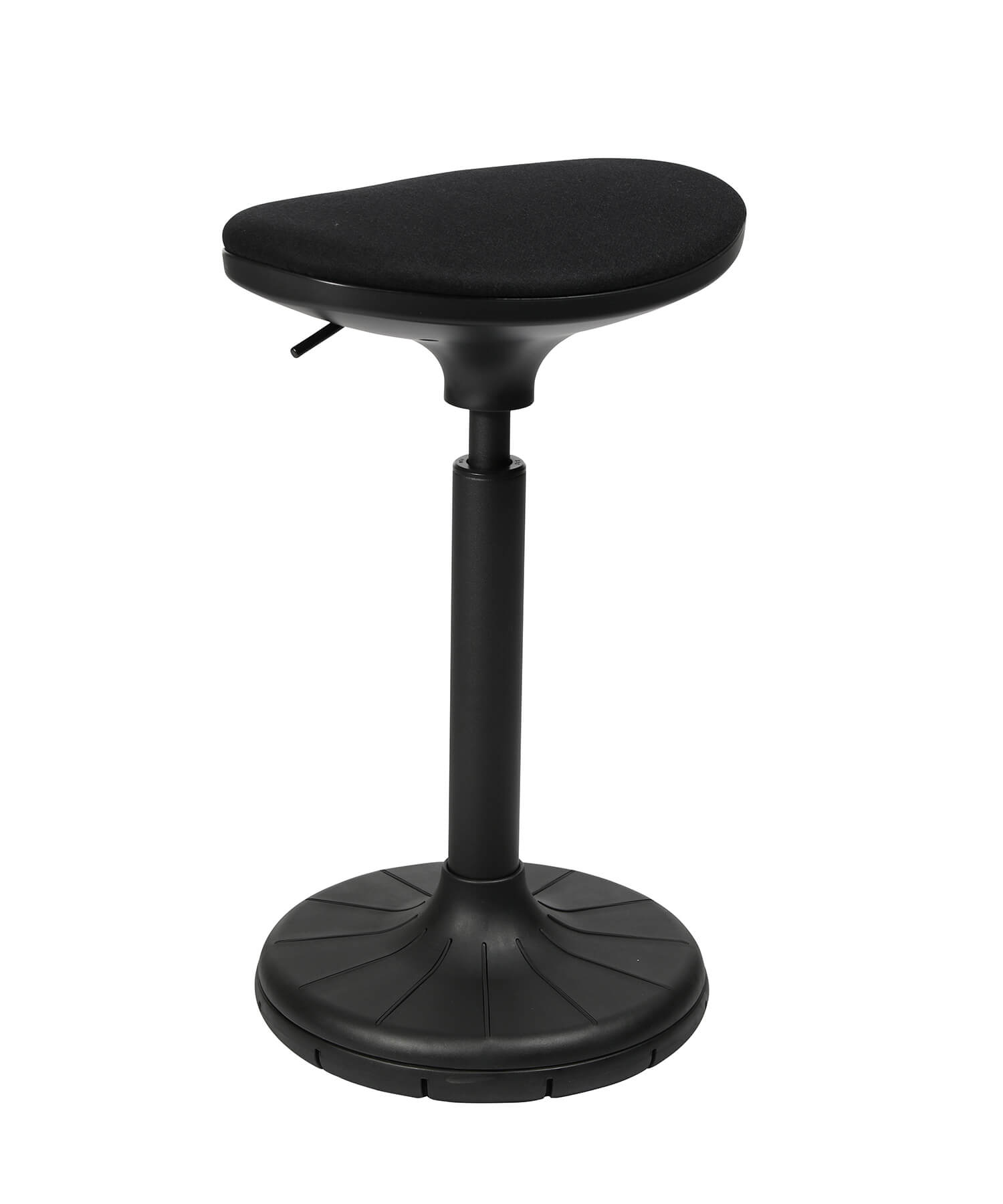 W3 Stool Sitz- und Stehhocker, schwarz / weiß