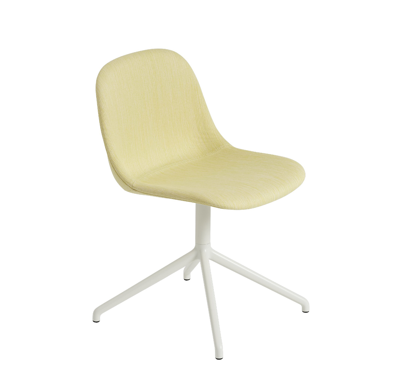 Fiber Side Chair, swivel base, remix 433 / grau