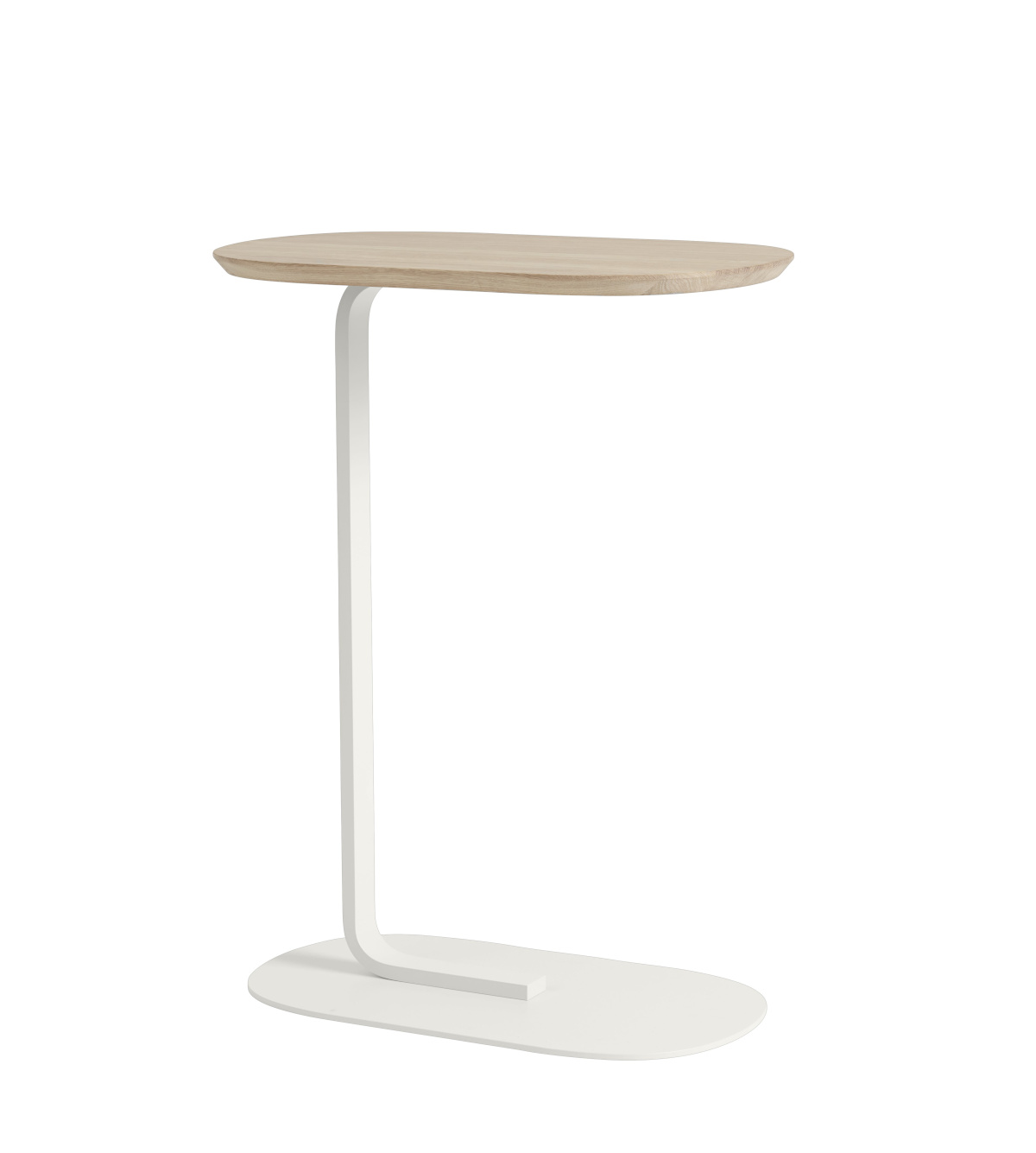 Relate Beistelltisch, 73,5 cm, eiche laminat / off white