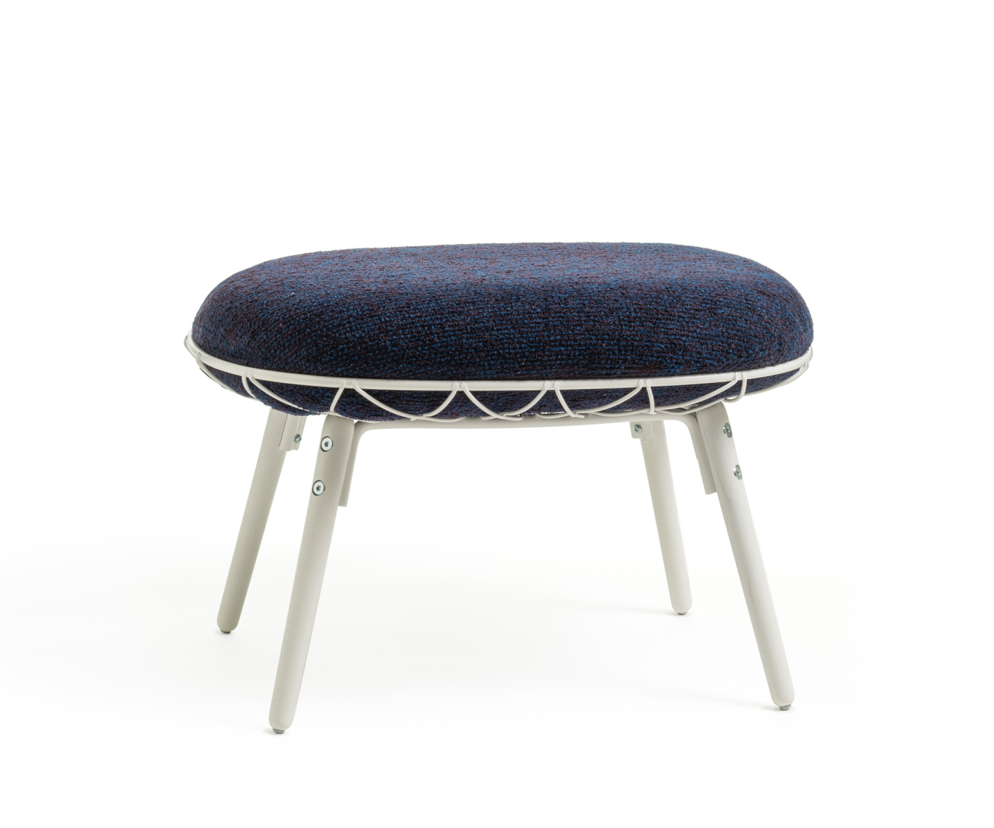 Piña Ottoman, schwarz / torrilana cosima 005