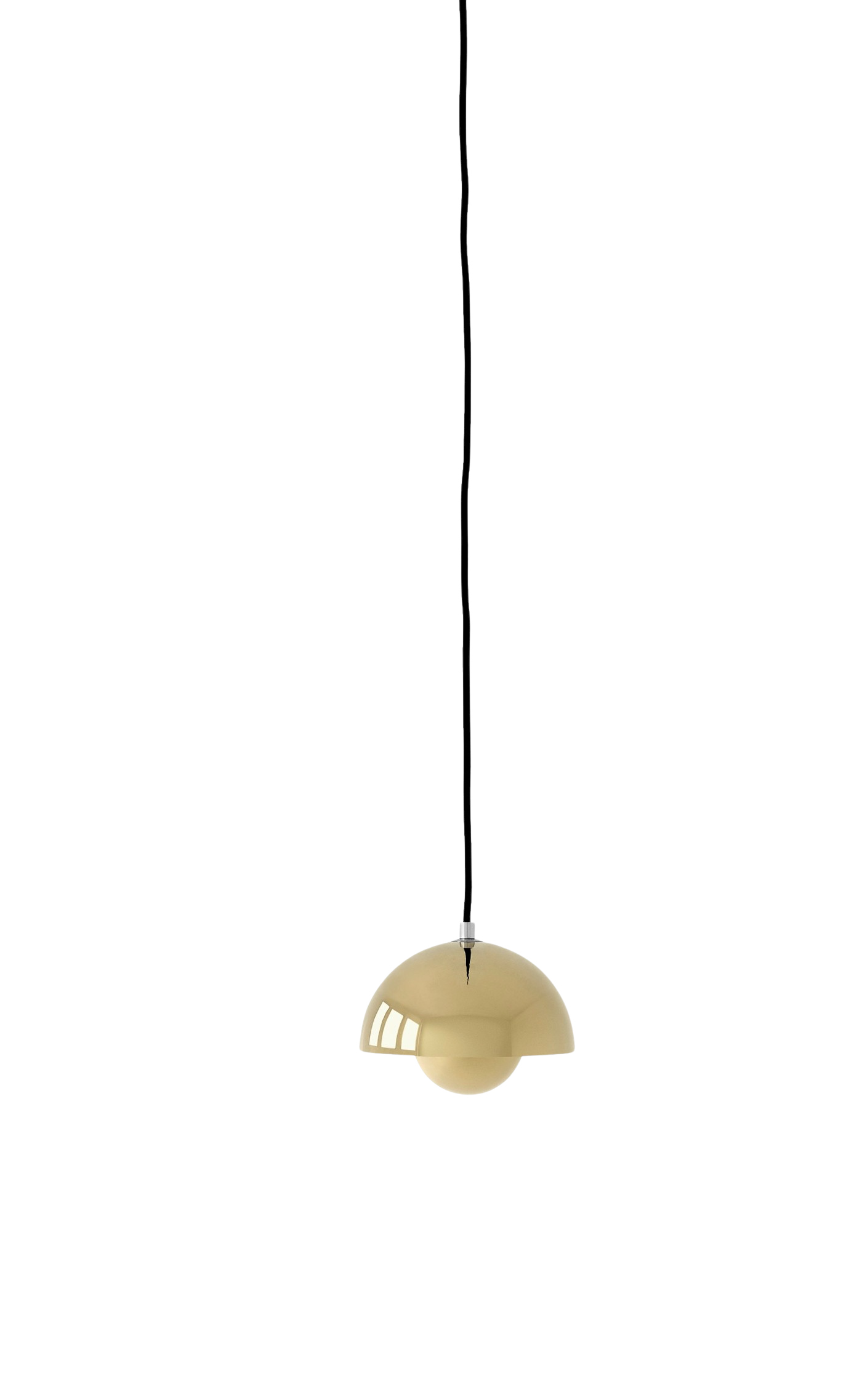 Flowerpot VP10 Pendelleuchte, grey beige