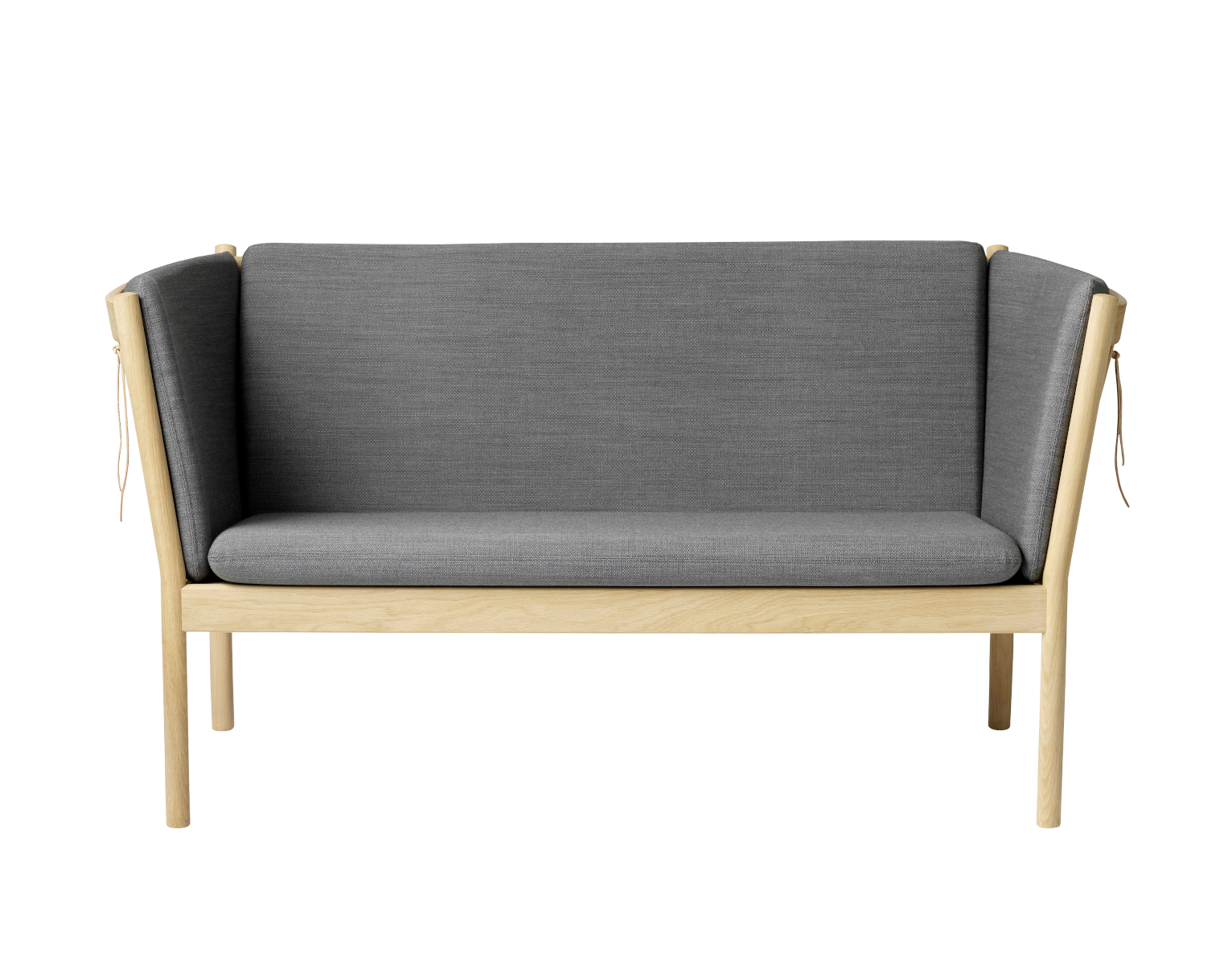 J148 Sofa 2-Sitzer, eiche natur / beige