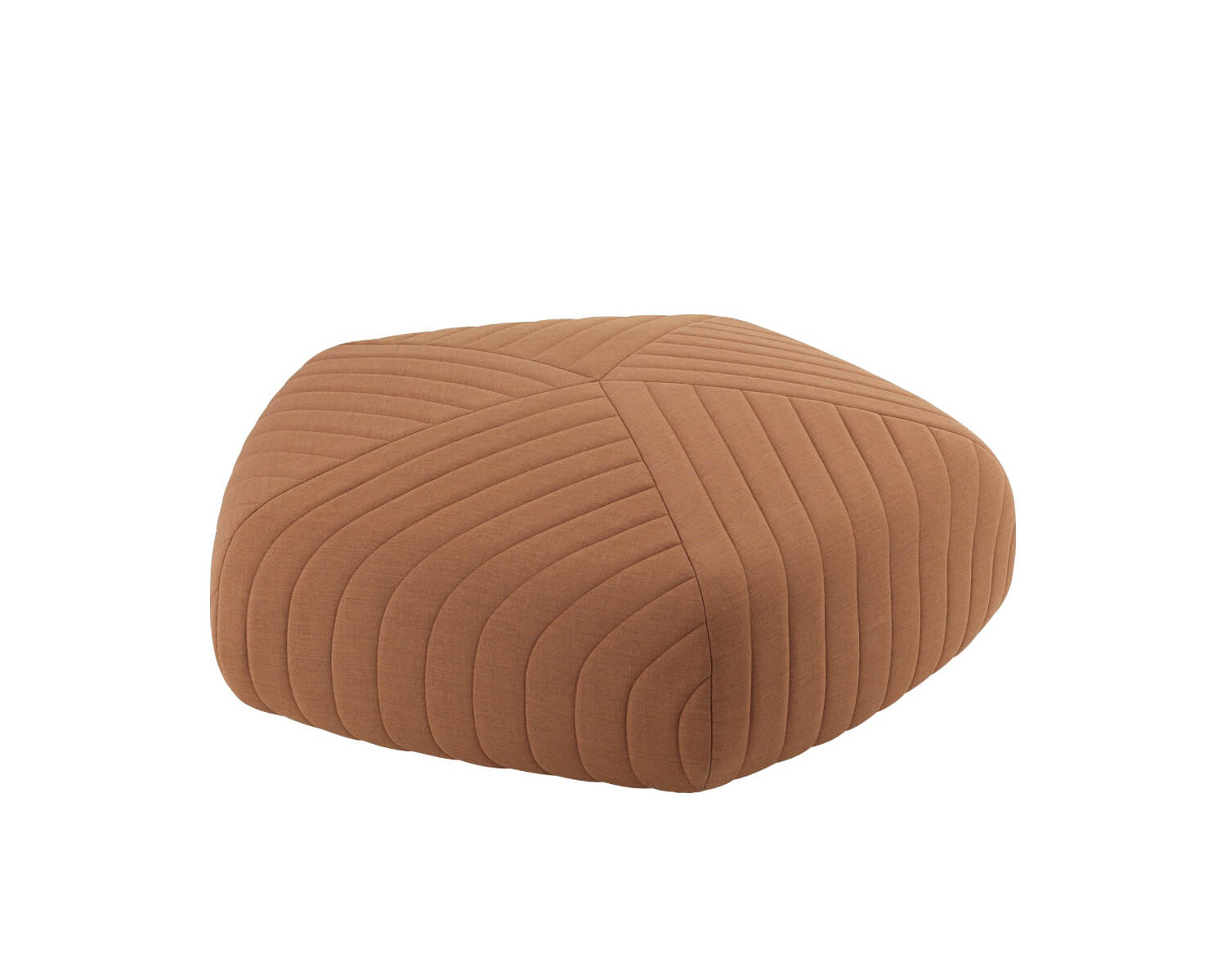 Five Pouf, extra large, planum 711