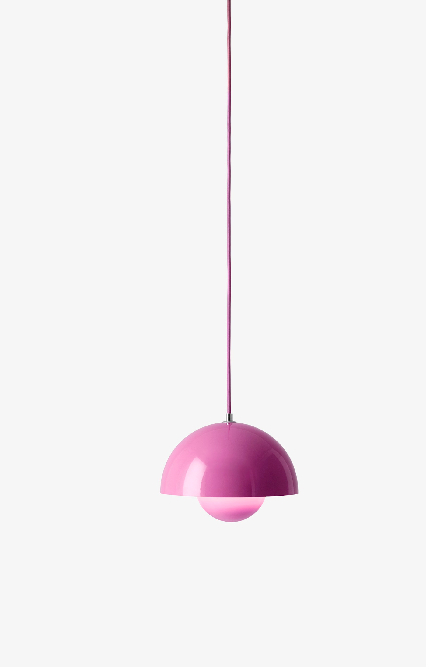 Flowerpot VP1 Pendelleuchte, tangy pink