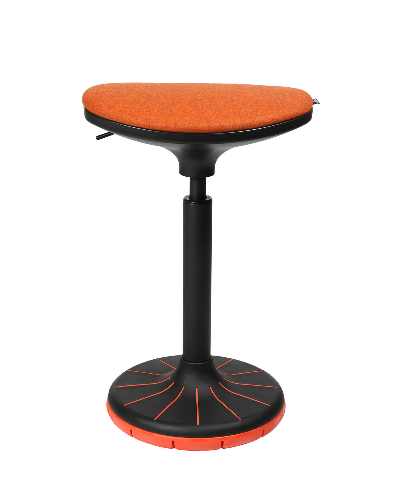 W3 Stool Sitz- und Stehhocker, schwarz / orange