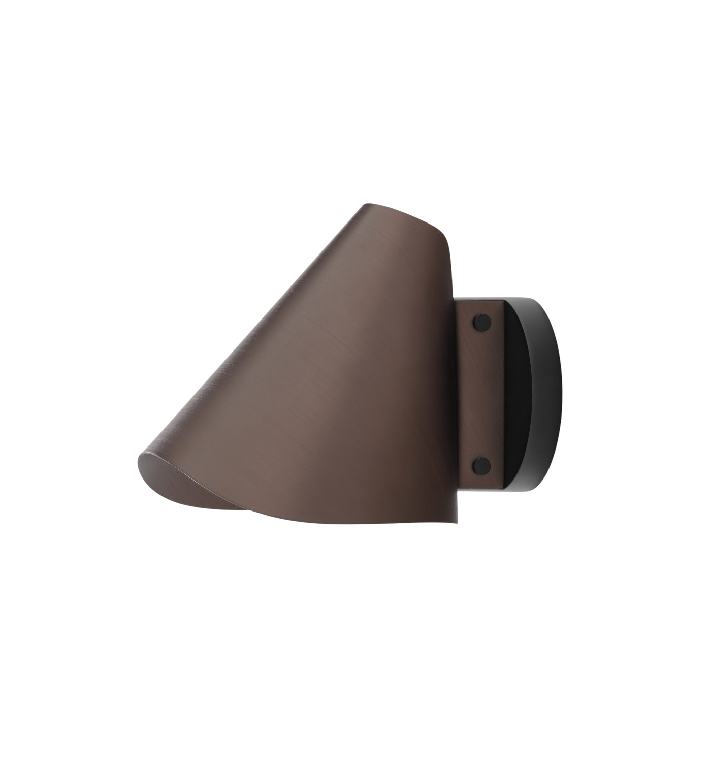 Bonnet SC103 Wandleuchte, schwarz / bronzed