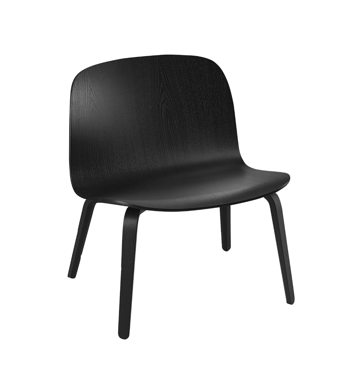 Visu Lounge Chair, steelcut trio 515 / eiche natur