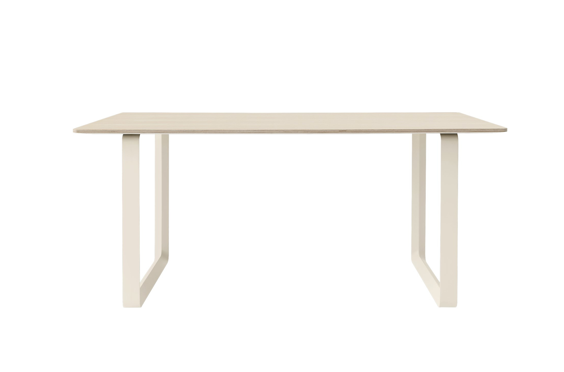 70/70 Tisch, 170 x 85 cm, eichenfurnier / sand