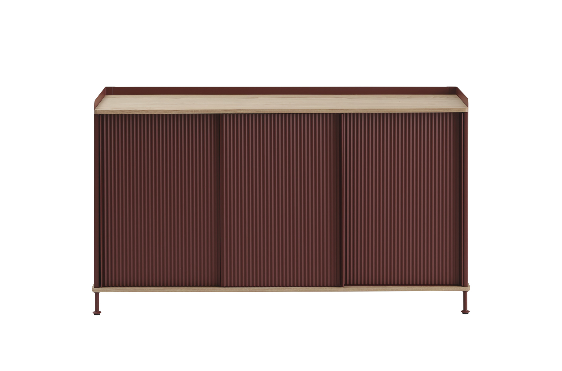 Enfold Sideboard, 148 x 85 cm, eiche geölt / grau