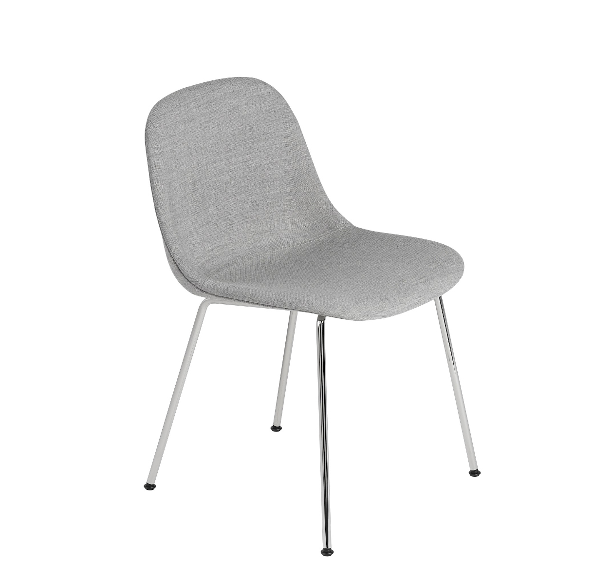 Fiber Side Chair, tube base, natural white / weiß