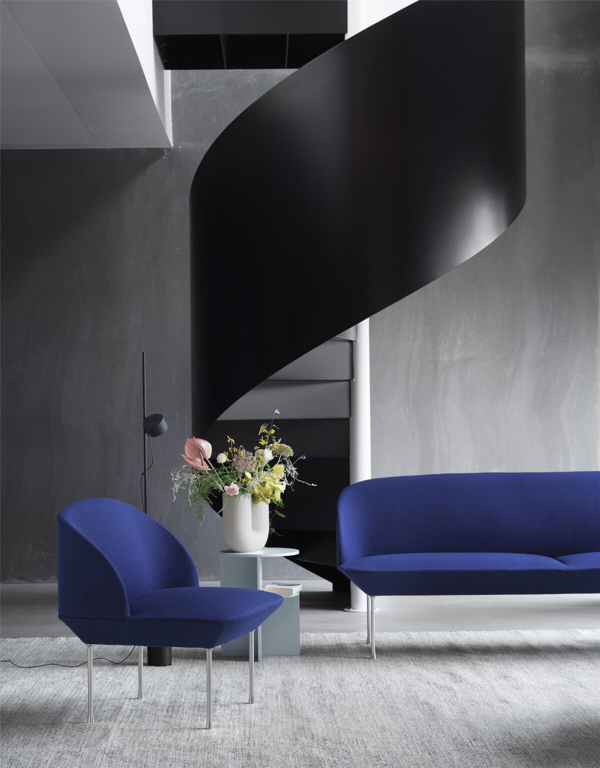 Oslo Sofa 1-Sitzer, colline 787 / schwarz