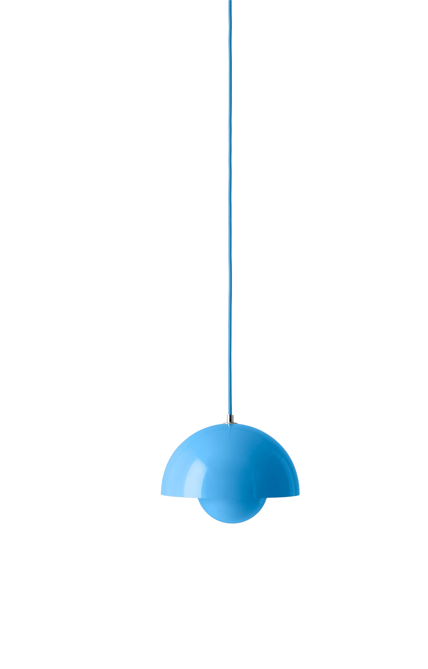 Flowerpot VP1 Pendelleuchte, swim blue