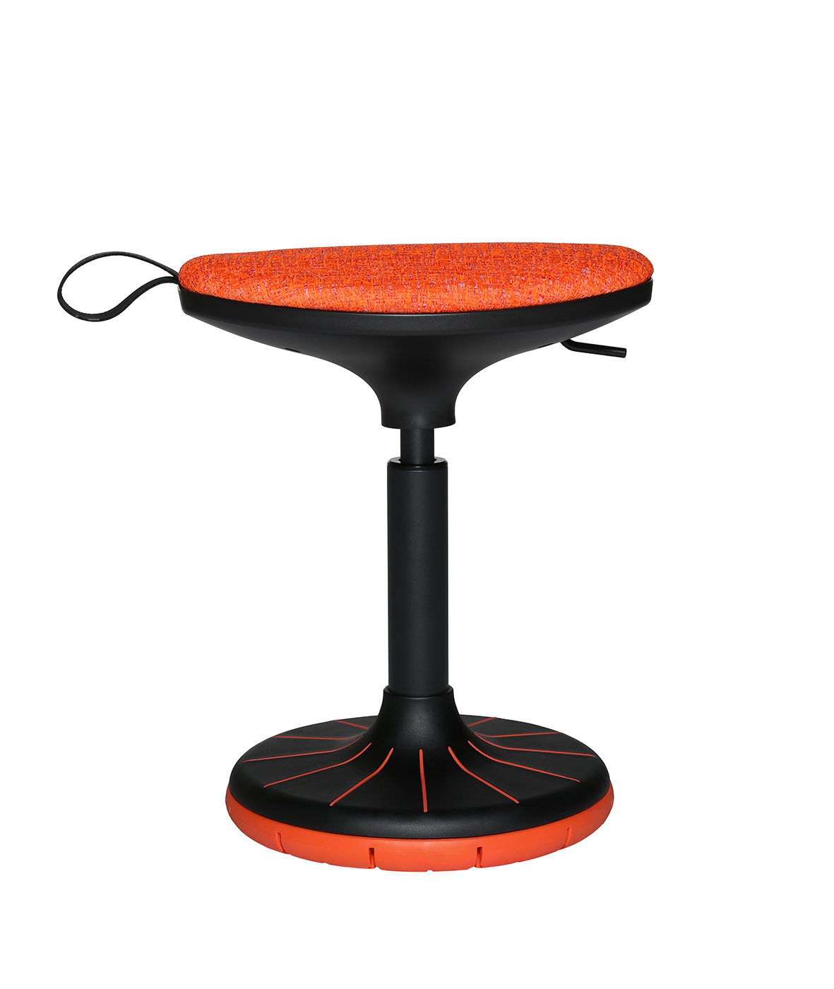 W3 Low Ergonomischer Bürohocker mit 3D-Bewegung, orange