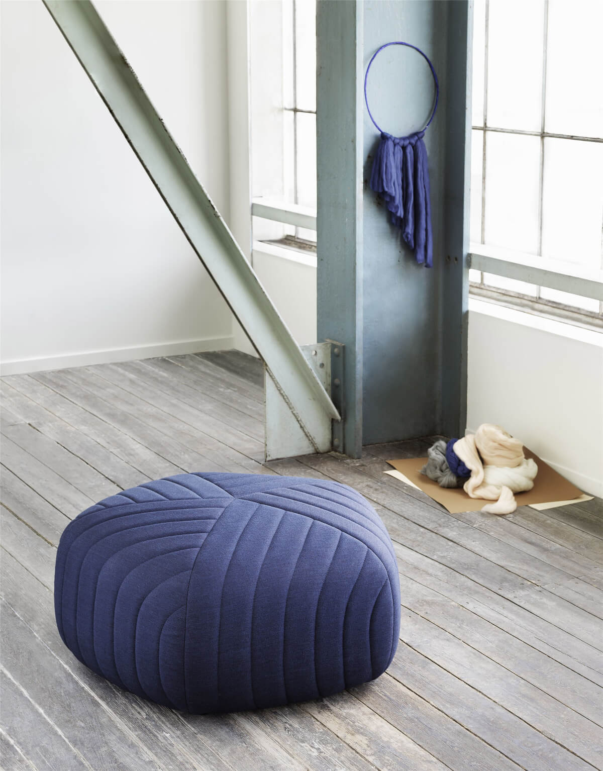 Five Pouf, large, remix 123