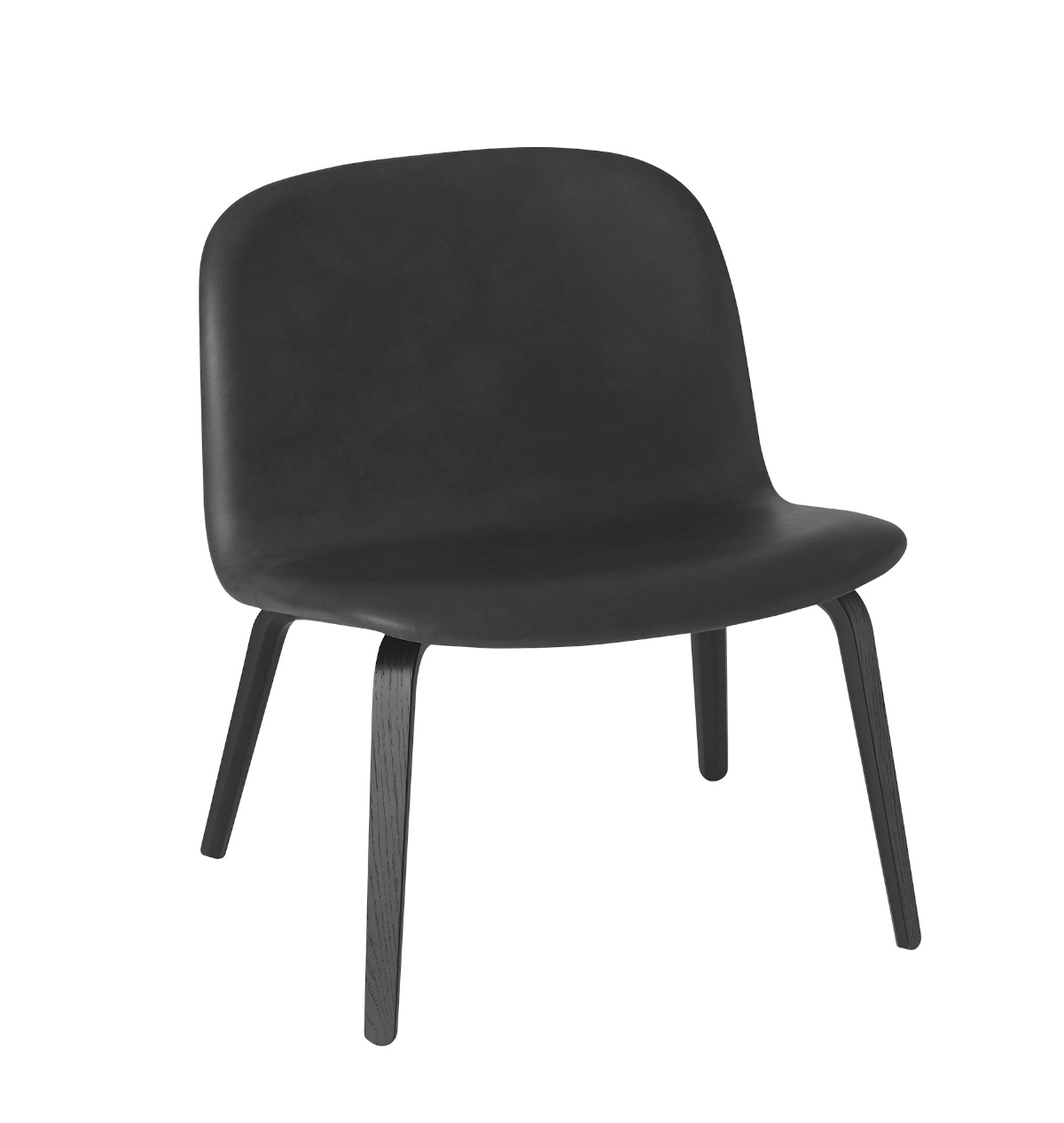 Visu Lounge Chair, steelcut trio 515 / eiche natur