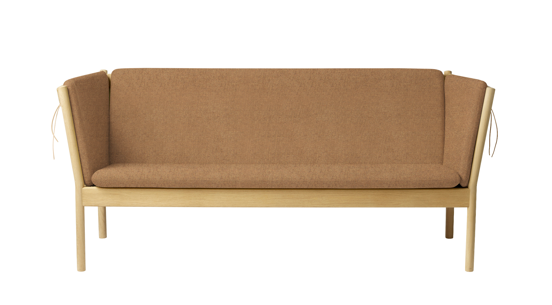 J149 Sofa 3-Sitzer, eiche natur / dunkelblau