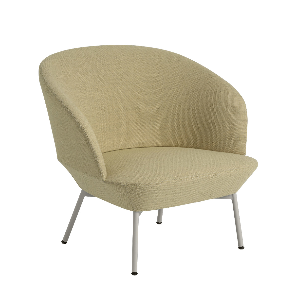 Oslo Lounge Chair, tube base, vidar 146 / grau