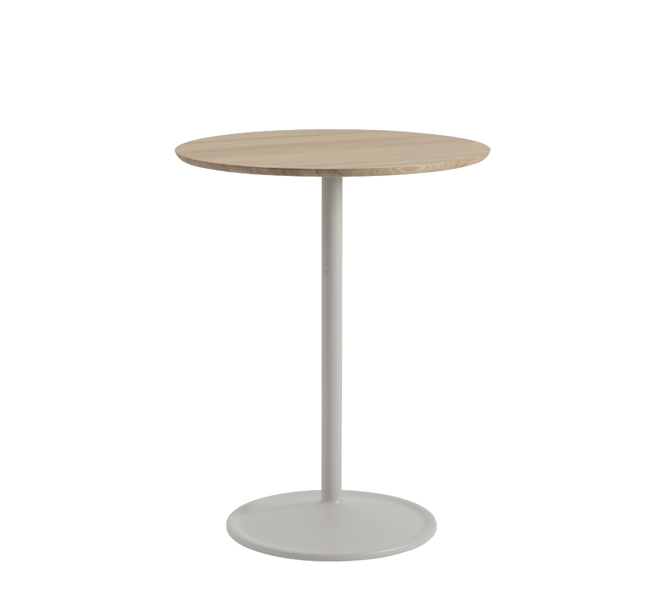 Soft Cafe Bar-/Tresentisch, Ø 75 cm, beige grün laminat / beige grün