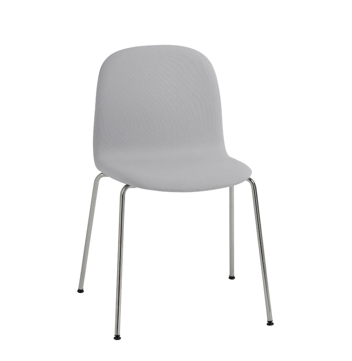 Visu Chair, tube base, eiche natur / chrome